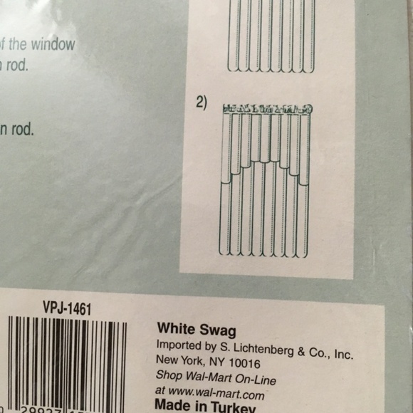 2 Sets of polyester window panels, one new se, one slightly used; 4 pcs total - Picture 8 of 16